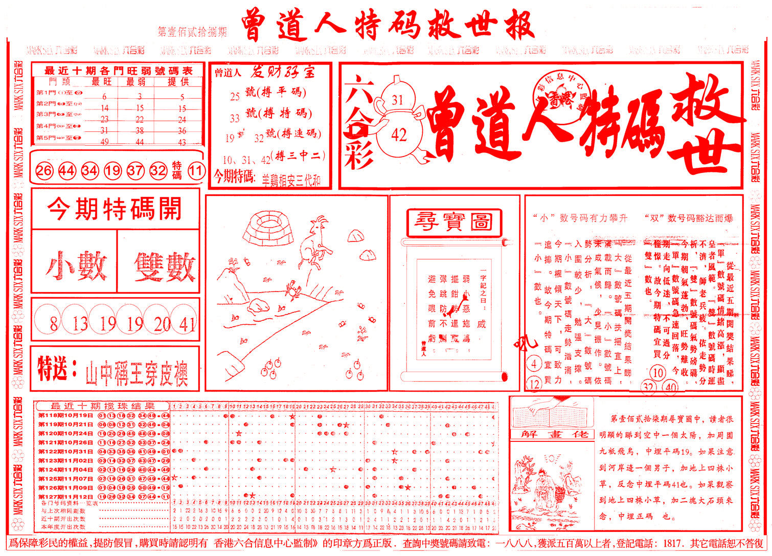 六合彩心水图库24｜曾道人特码救世A