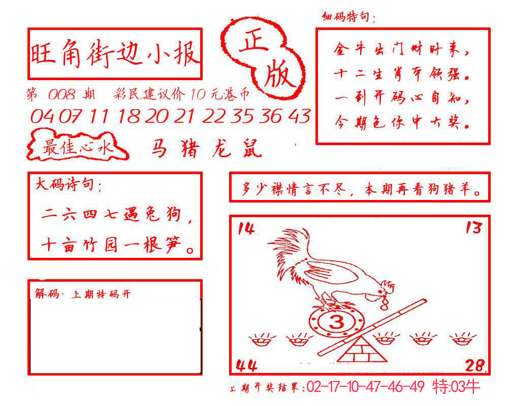 六合彩心水图库14｜白小姐龙虎霸B