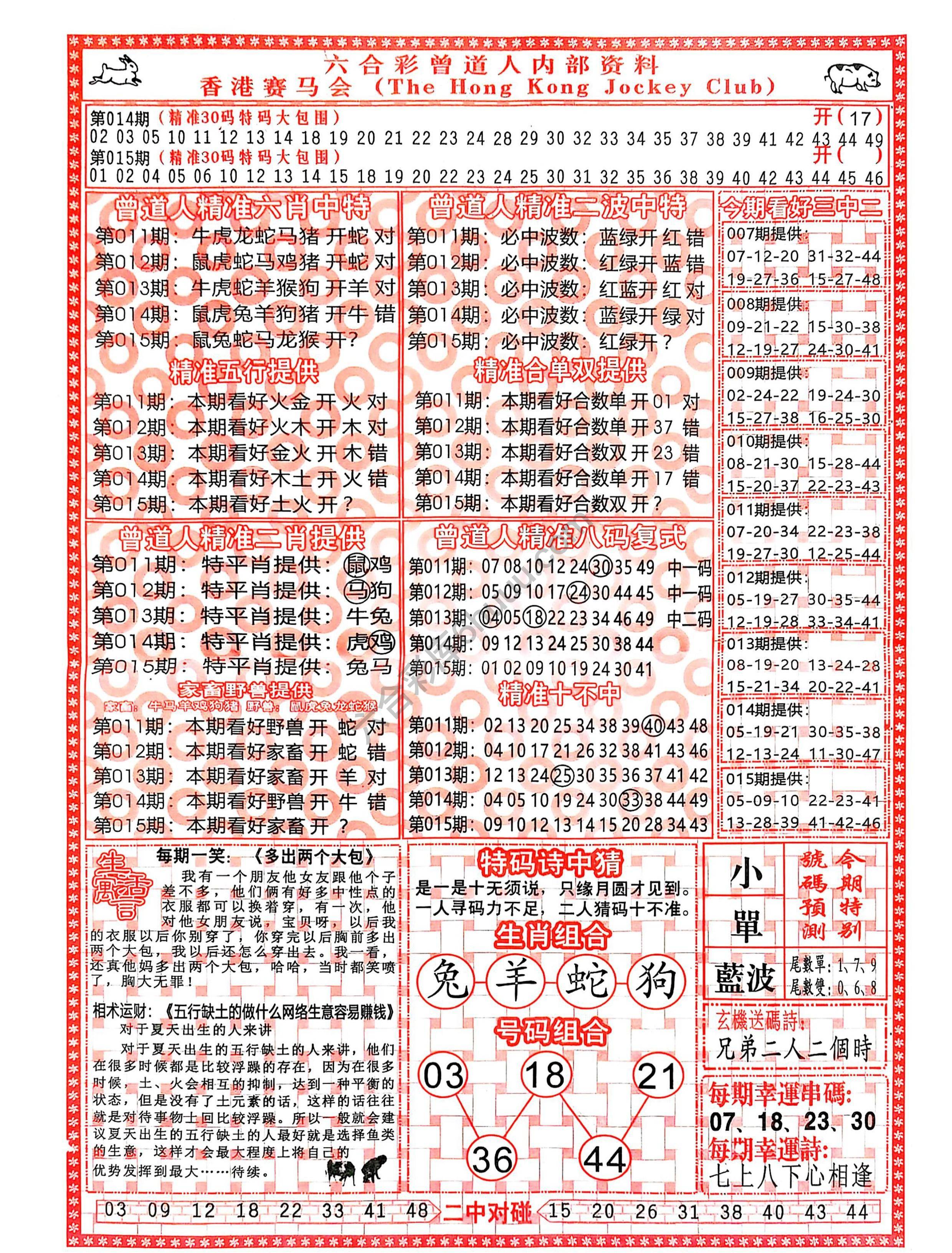 六合彩心水图库1｜曾道人内部资料