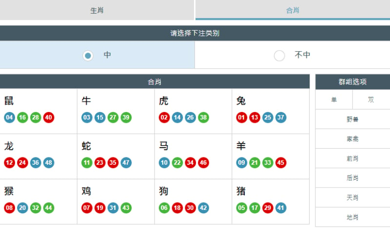 澳门六合彩玩法、规则介绍 - 合肖