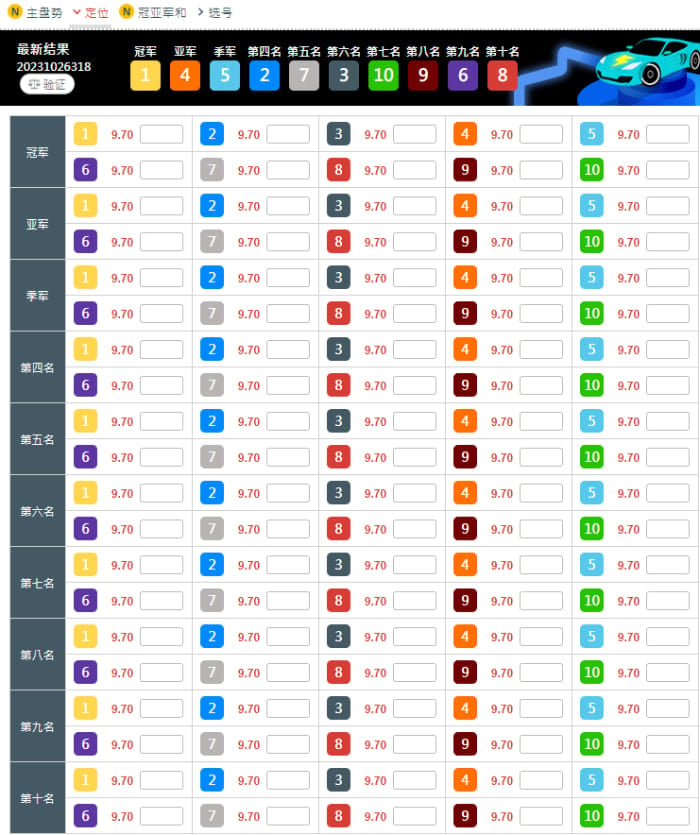 北京赛车PK10怎么玩？掌握玩法技巧、开奖规律赢遍每一局！